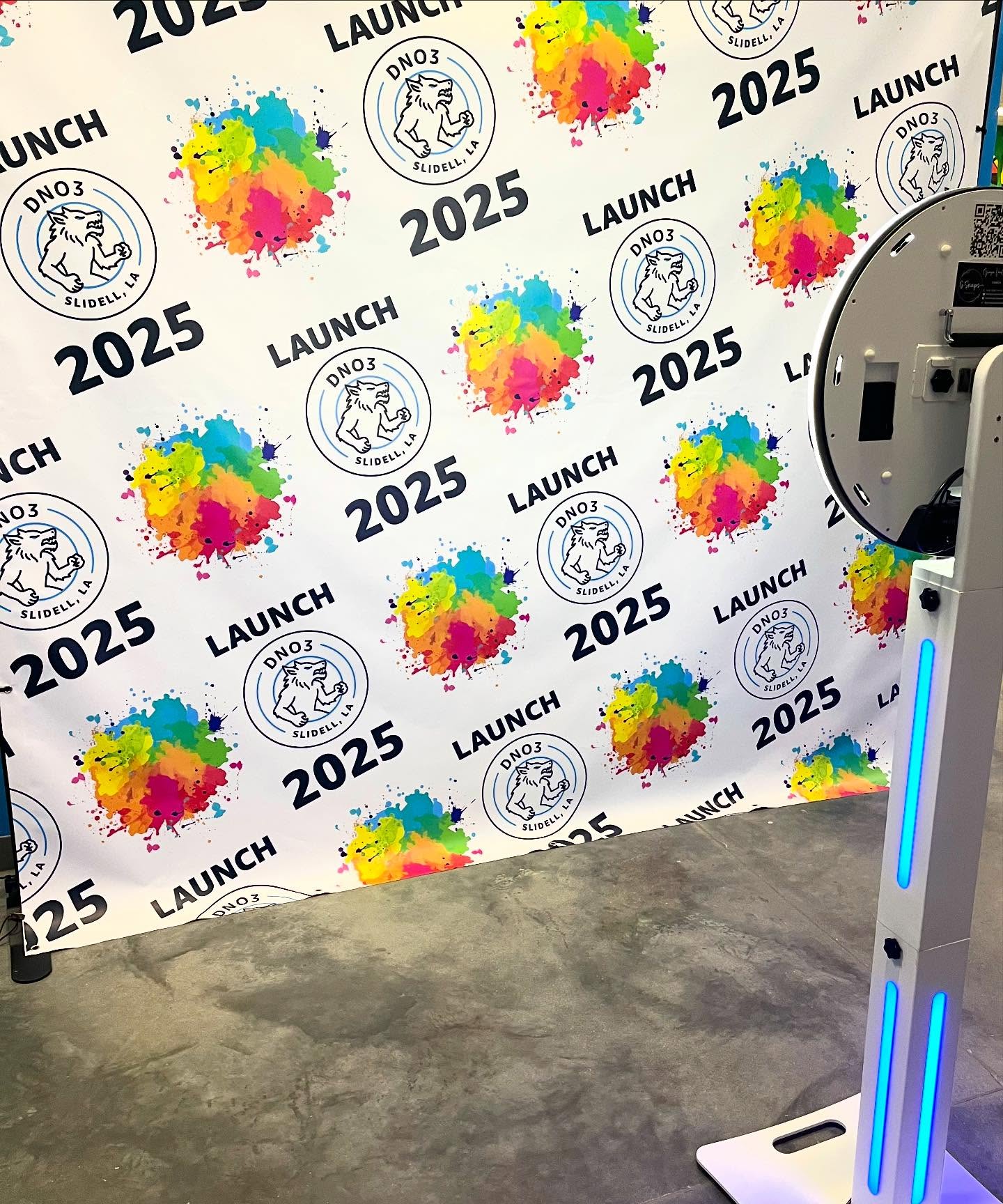 Photo booth team at Baton Rouge venue